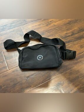 Target Black Circle Logo Waist Bag